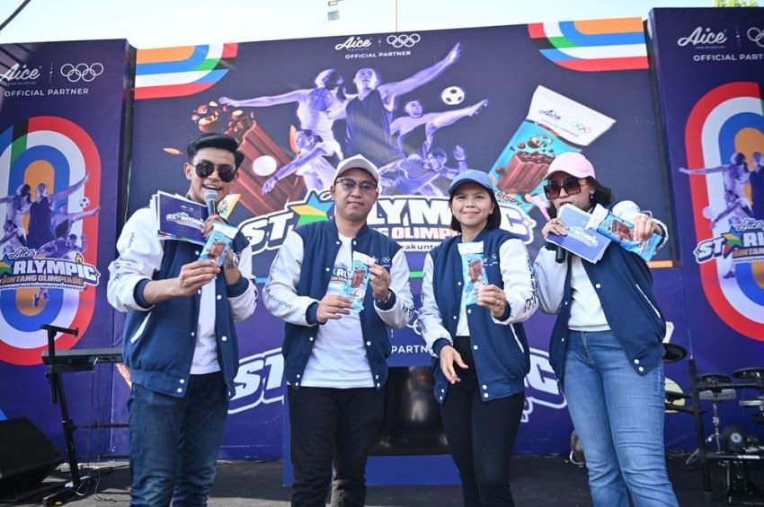Apresiasi Brand Ambassador Olimpiade, Aice Hadirkan AICE Crispy  Balls Edisi Terbatas Gregoria dan Veddriq