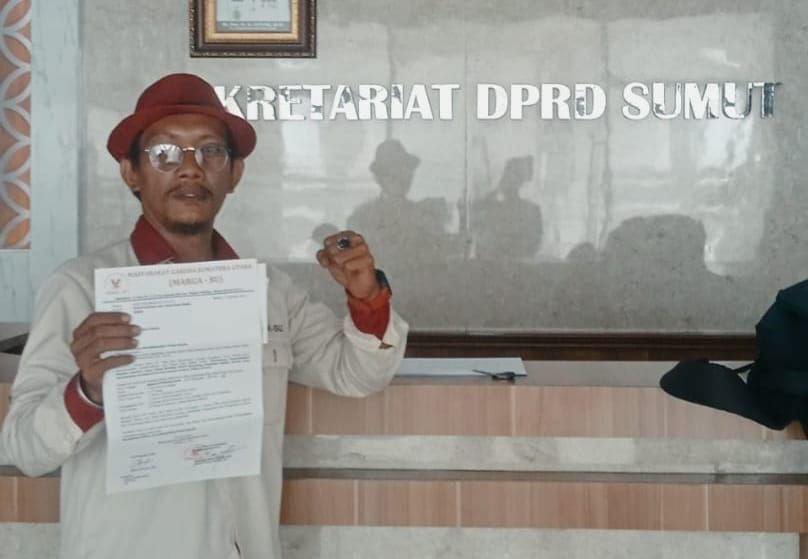 Aksi Lagi di Kantor Gubsu dan DPRD Sumut, Margasu Bantah Temu Pj. Gubsu dan Pj. Bupati Langkat