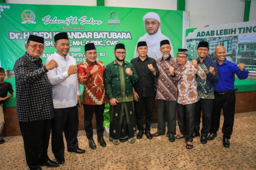 Hadiri Tasyakuran, Edy Rahmayadi dan Hasan Basri Sagala Mendoakan Terbaik Untuk Dedi Iskandar Batubara