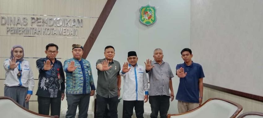 LPA Medan Silaturrahmi Dengan Kadis Pendidikan Dan Kebudayaan Kota Medan