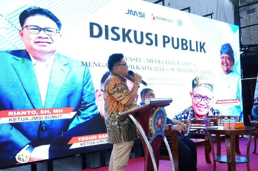 Alumni Unpab Mengajar, Rianto SH MH, Tegaskan Peran Kampus dalam Mengawasi Pemilu