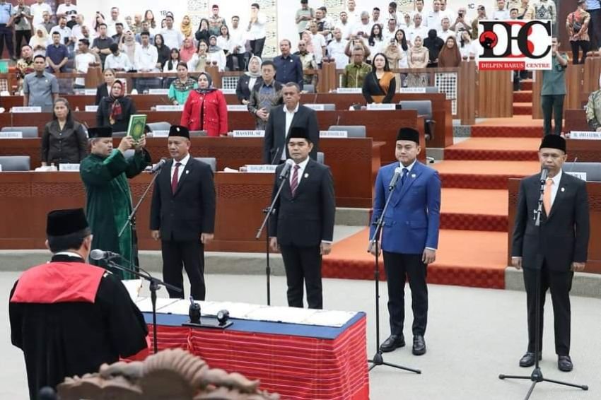 Empat Wakil Ketua DPRD Provinsi Sumatera Utara Dilantik, Siap Tingkatkan Kinerja Legislatif