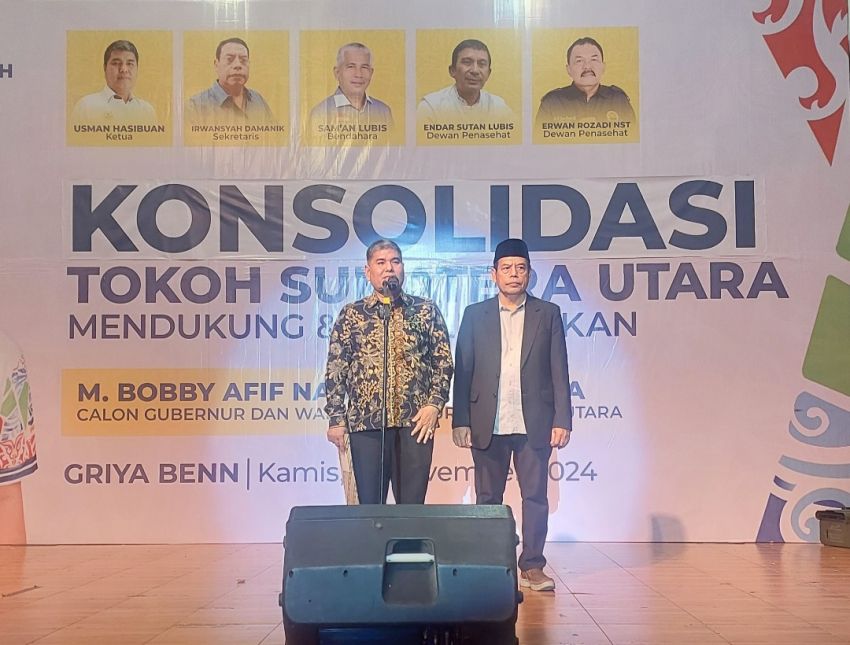 Konsolidasi Tokoh Masyarakat Sumatera Utara,  Dukung Bobby Afif Nasution dan H. Surya di Pilgubsu 2024