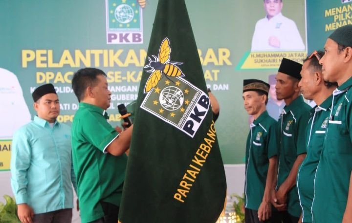 DPC PKB Langkat Lantik DPAC Sekaligus Konsolidasi dan Pemenangan Pilkada 2024