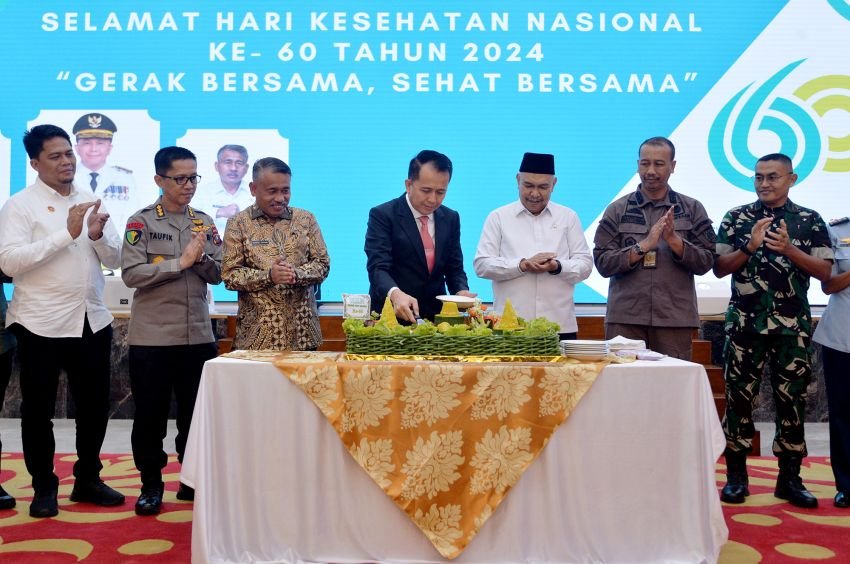 Peringatan HKN ke-60, Pj Gubernur Sumut Harapkan Tingkatkan Kesehatan Masyarakat Semakin Baik