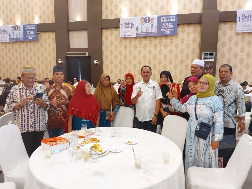 Konsolidasi Tokoh Masyarakat Sumatera Utara Dukung Bobby-Surya No. Urut 1 untuk Gubernur dan Wakil Gubernur Sumut 2024-2029