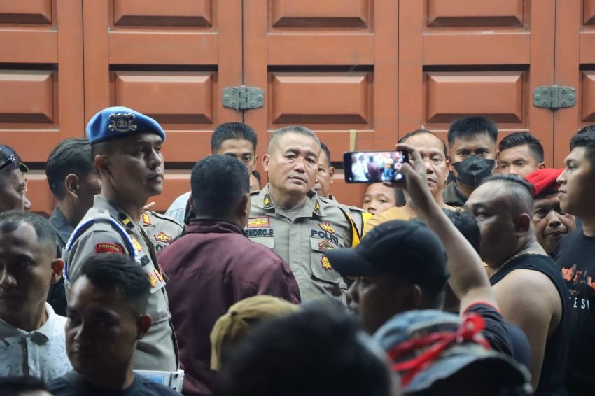 Pasca Bentrok Dua Ormas Kapolres Sergai AKBP Jhon Sitepu Pastikan Suasana Kondusif