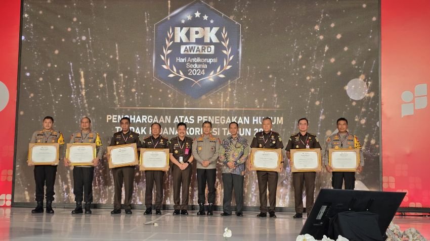 KPK Award 2024, Kejati Sumut Terbaik I Kategori Penyelesaian Penanganan Perkara Tipikor Tingkat Kejaksaan Tinggi se-Indonesia