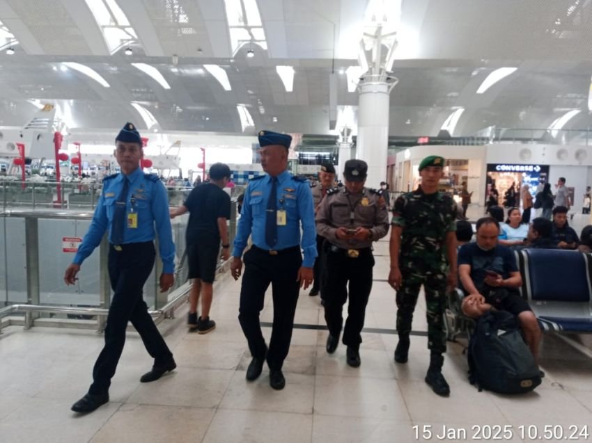 Polsek Bandara Kualanamu Laksanakan Patroli Dan Sampaikan Himbauan Kamtibmas