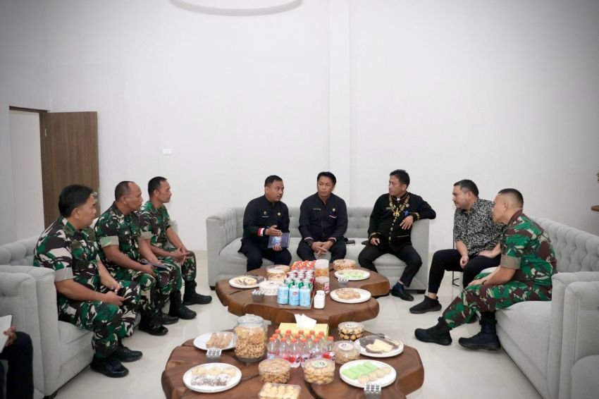 Bupati Bersama Dandim 0206 Dairi Bahas Tentang Ketahanan Pangan Di Kab.PakpakBharat