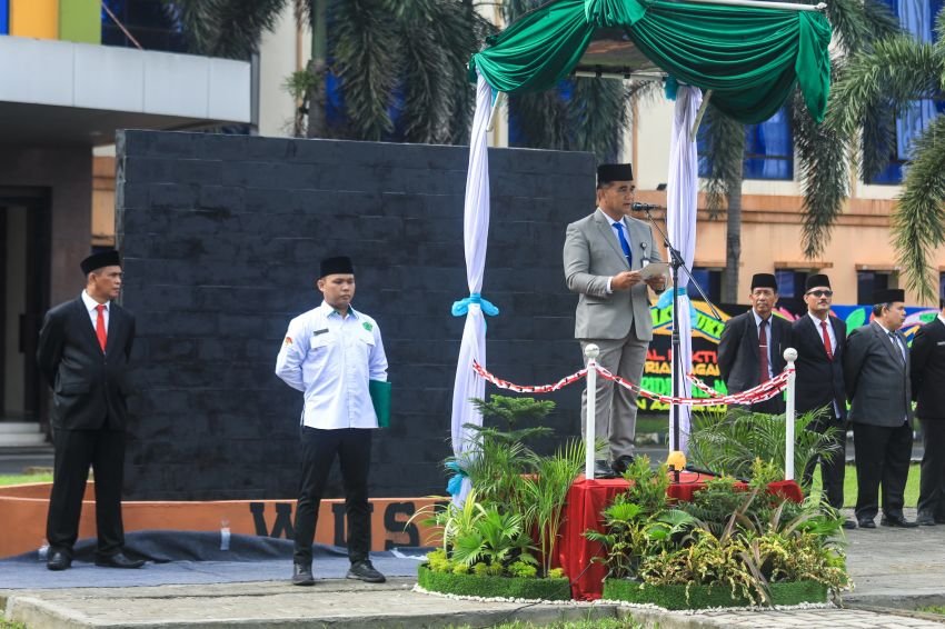 Bobby Nasution Pimpin Upacara Hari HAB ke- 79, Momentum untuk Mendukung Asta Cita Presiden
