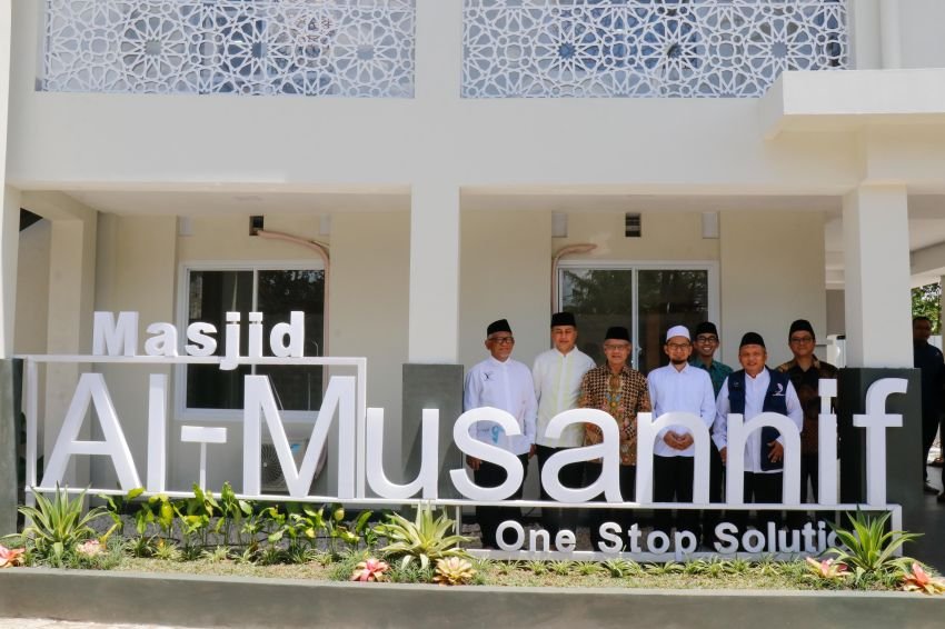 Masjid AL Musannif yang ke-50 Berdiri Megah di Pusat Tabligh Muhammadiyah