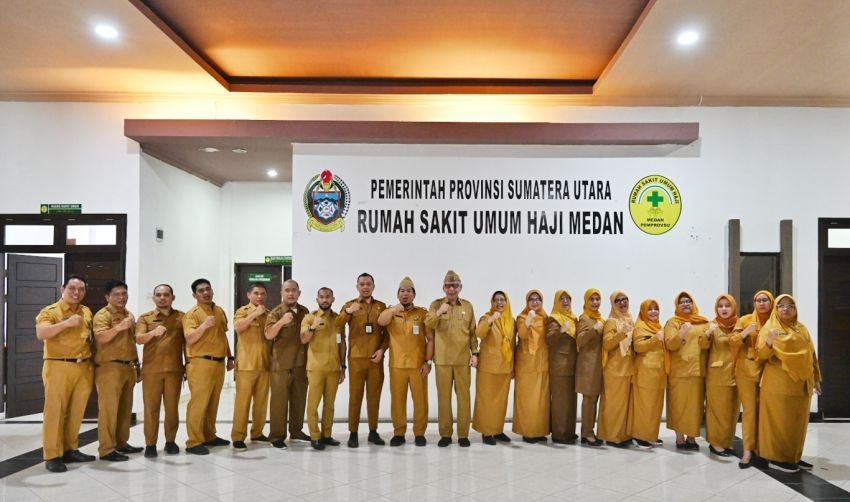Sekdaprov Sumut Effendi Pohan Tekankan 2025 Layanan RS Haji Harus Lebih Baik