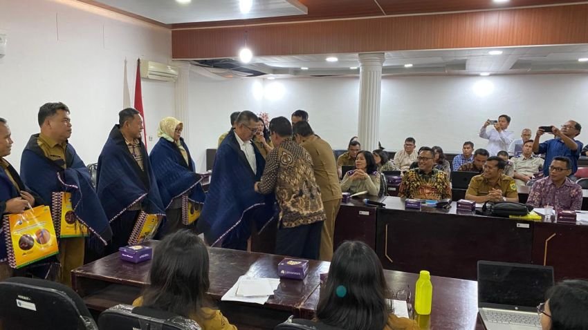 Pemkab.Pakpak Bharat Menghadiri Rapat Pembahasan Evaluasi Dan Sinkronisasi RTRW Tahun 2025-2045