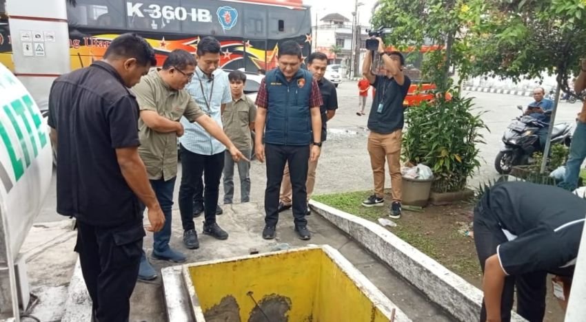 Polda Sumut Sidak SPBU Pastikan Stok BBM Pelaku Penimbunan akan Ditindak Tegas