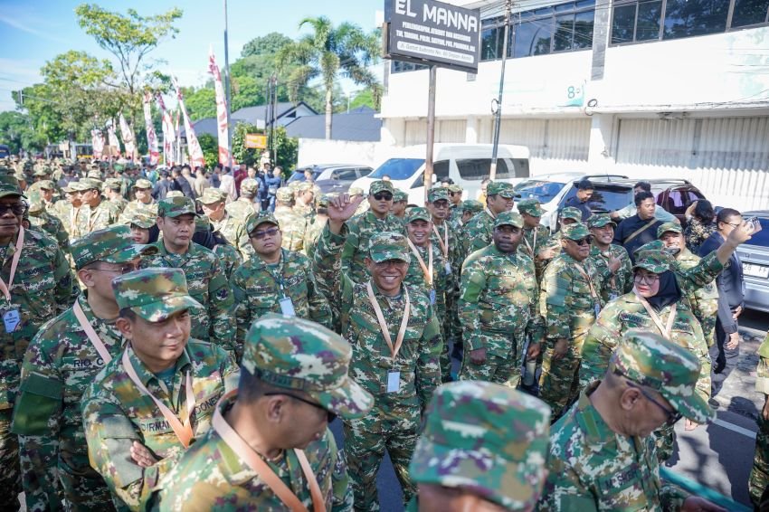 Wakil Wali Kota Medan H Zakiyuddin Harahap mengikuti Retret di Akademi Militer