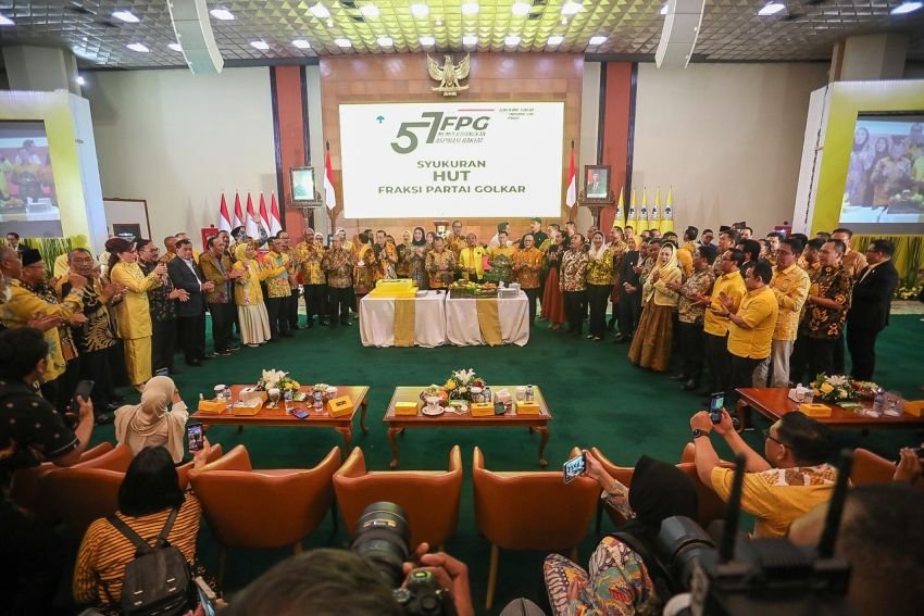 Fraksi Partai Golkar Rayakan Ulang Tahun ke-57, Musa Rajekshah: Terus Berjuang Demi Rakyat Indonesia