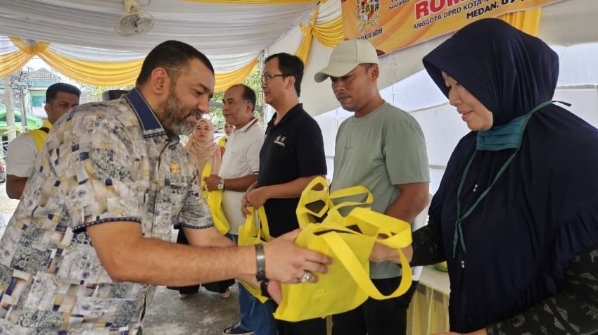 Rommy Van Boy Imbau Masyarakat Jaga Kebersihan Kota Medan