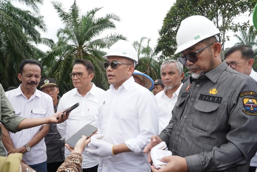 Komitmen Wujudkan Food Security PTPN IV PalmCo Perluas Program Tanam Padi PTPN ke Provinsi Jambi