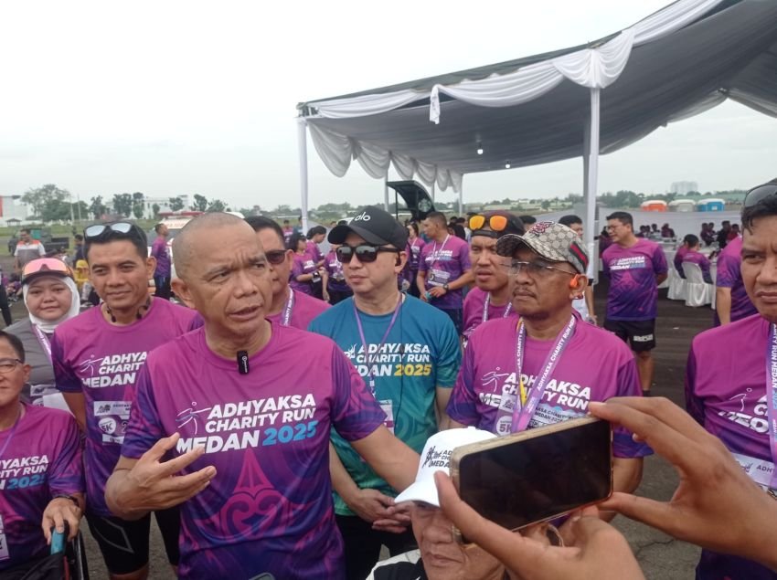 Ribuan Masyarakat dan Penyandang Disabilitas Ramaikan Adhyaksa Charity Run Medan 2025