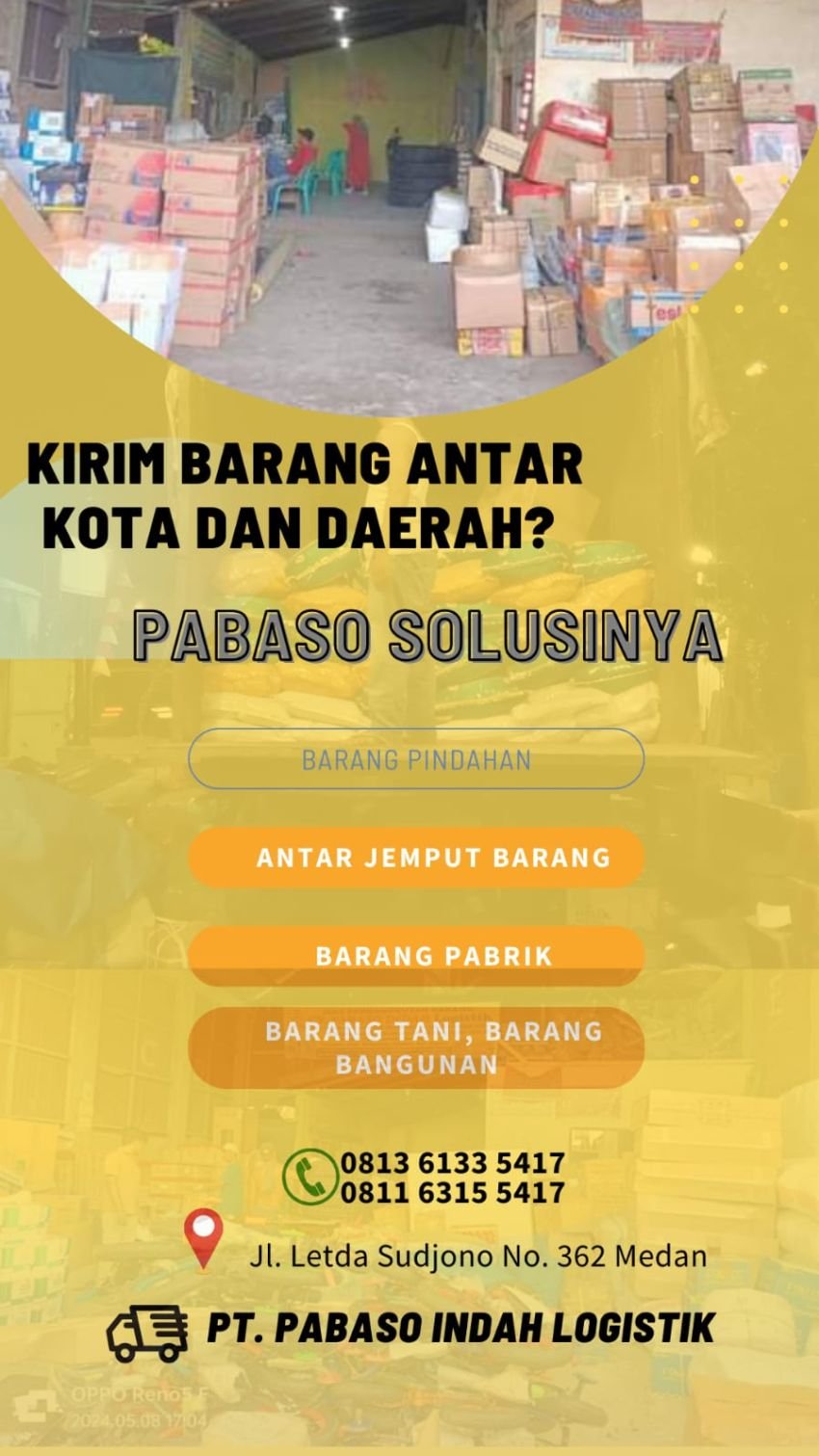 PABASO INDAH LOGISTIK: Solusi Terbaik Jasa Pengiriman Barang dan Pindahan di Sumatera Utara