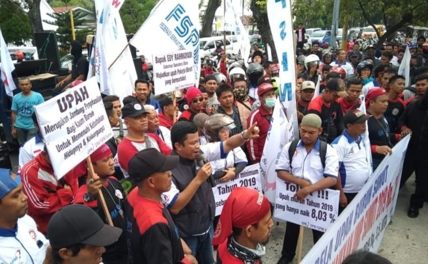 Rayakan HUT ke 26 Tahun, FSPMI Sumut Gelar Aksi Unjuk Rasa Ke Kantor Gubsu Besok Kamis, Usung 10 Tuntutan Buruh