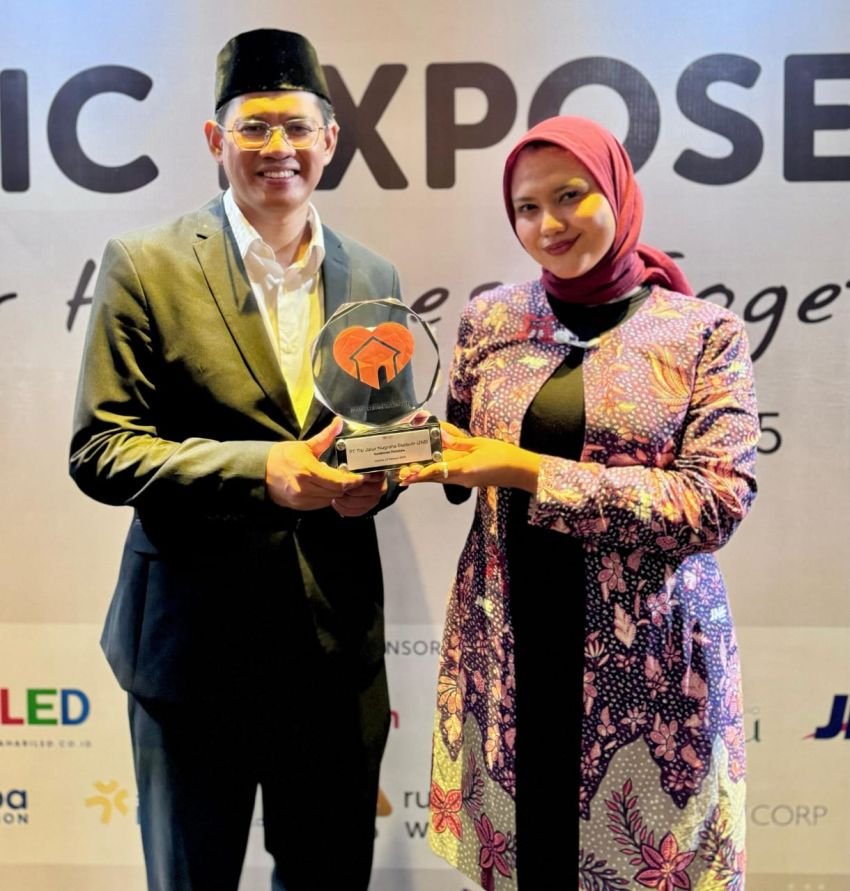 JNE Raih Happiness Awards dari Public Expose Rumah Zakat 2025