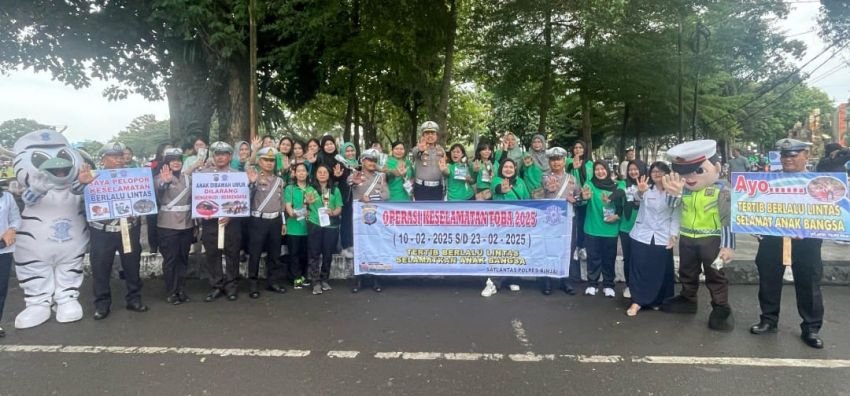 Kasat Lantas Binjai AKP Syamsul Arifin Batubara Pimpin Langsung Acara Car Freeday