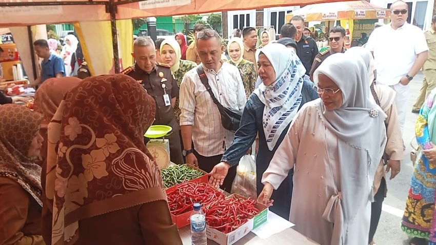 Bunda Indah Gandeng Kejari Deli Serdang Gelar Gebyar Pasar Murah Jelang Ramadhan