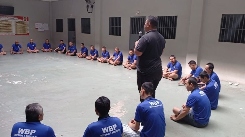 Rutan Kelas I Medan Terapkan Program Hypnosis untuk Bantu Kurangi Beban dan Stres Tahanan