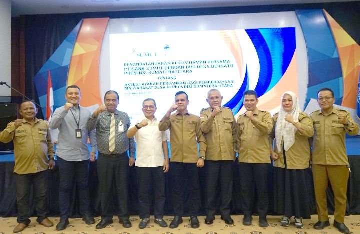 Bank Sumut-DPD Desa Bersatu Sepakati Kerjasama Perluas Akses Pemberdayaan Desa