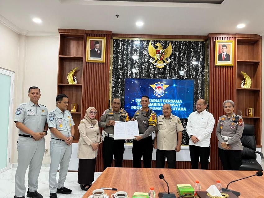 Kasatlantas dan Dirlantas Polda Sumut Hadir Sertijab Pengalihan Operasional BBN1 dan BBN2 Mutasi dari Samsat, Ini Kata Kaban Penda Provsu Ahmad Fadly