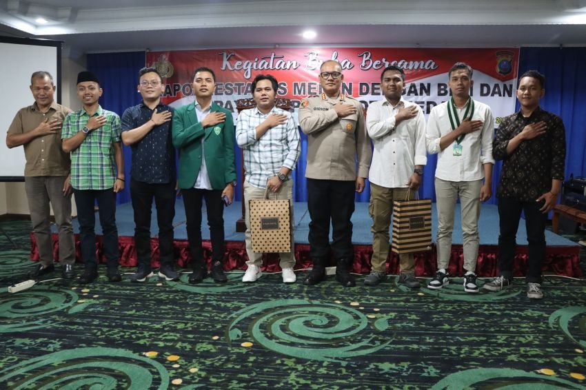 Pererat Silaturahmi, Kapolrestabes Medan Gelar Buka Bersama BEM dan Cipayung Plus
