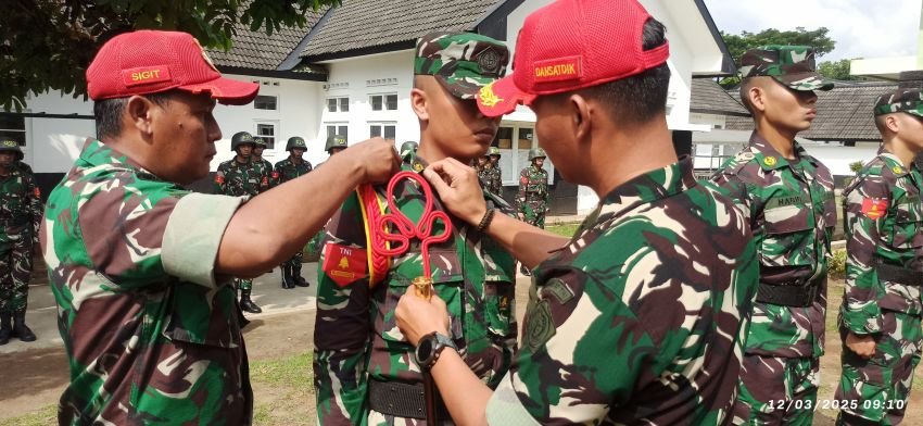 Pengukuhan Kelompok Komando Siswa Dikmapa PSDP PNB TNI Angkatan XXXV TP 2024 di Sepa PSDP Magelang