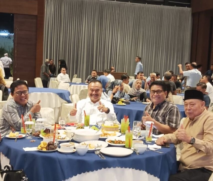 Buka Puasa Bersama Pimpinan Media, Dirut Bank Sumut: Tanpa Media, Inklusi Keuangan Tidak Berjalan Baik