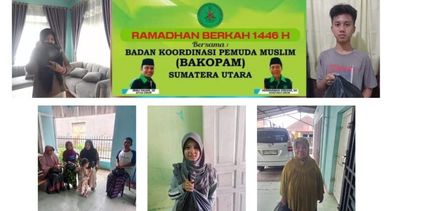 BAKOPAM Sumut Gelar Kegiatan Sosial “Berkah Ramadhan” dengan Pembagian Sembako