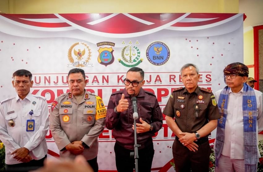 Komisi III DPR RI Apresiasi Kinerja Polda Sumut dalam Menekan Kriminalitas