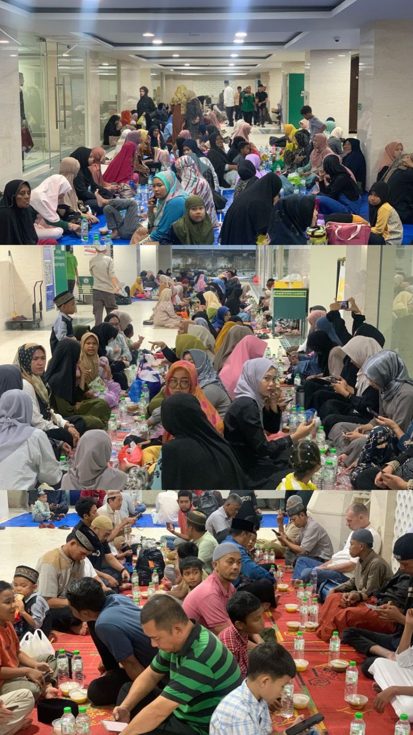Buka Puasa Hari Ketiga di Masjid Agung Medan Tetap Ramai, Jemaah: Terimkasih Para Donatur Semoga Diberikah Rezeki Berlimpah