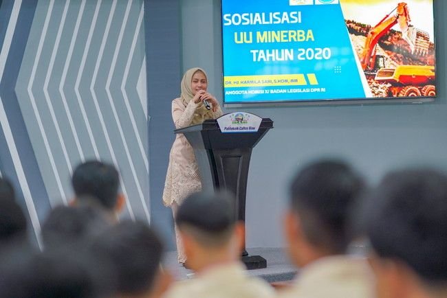 Anggota DPR RI Karmila Sari Sosialisasi UU Minerba di PCR: Dorong Partisipasi Perguruan Tinggi dalam Sektor Pertambangan