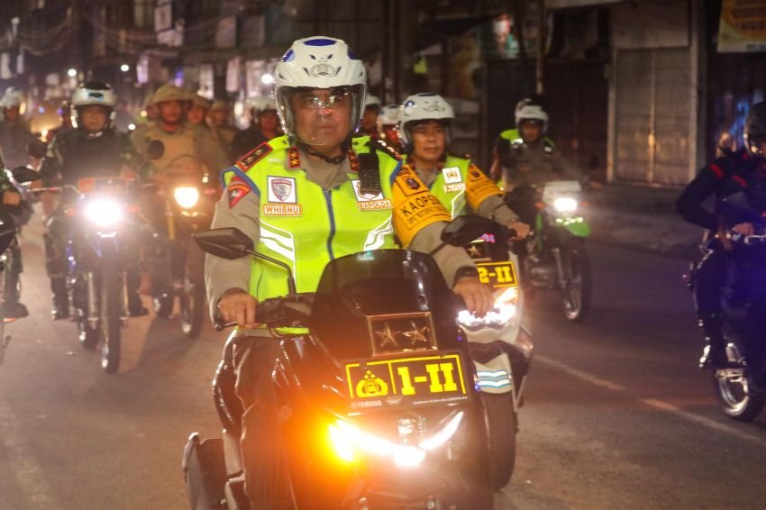 Polda Sumut dan Forkopimda Gelar Patroli Bersama Pastikan Malam Takbiran Kondusif
