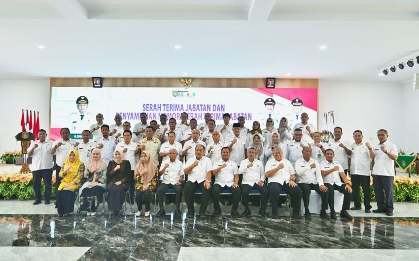 Serah Terima Jabatan Bupati Asahan,Wagub Sumut Surya Ajak Selaraskan Pembangunan Pemkab dan Pemprov