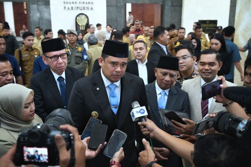 Sidang DPRD Sumut, Bobby Nasution Sampaikan Lima Plus Satu Program Prioritas Pembangunan