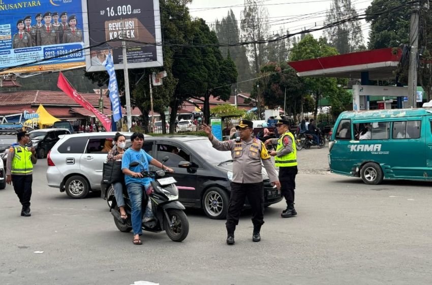 Polda Sumut Optimalkan Pengamanan di Jalur Wisata Libur Lebaran 2025
