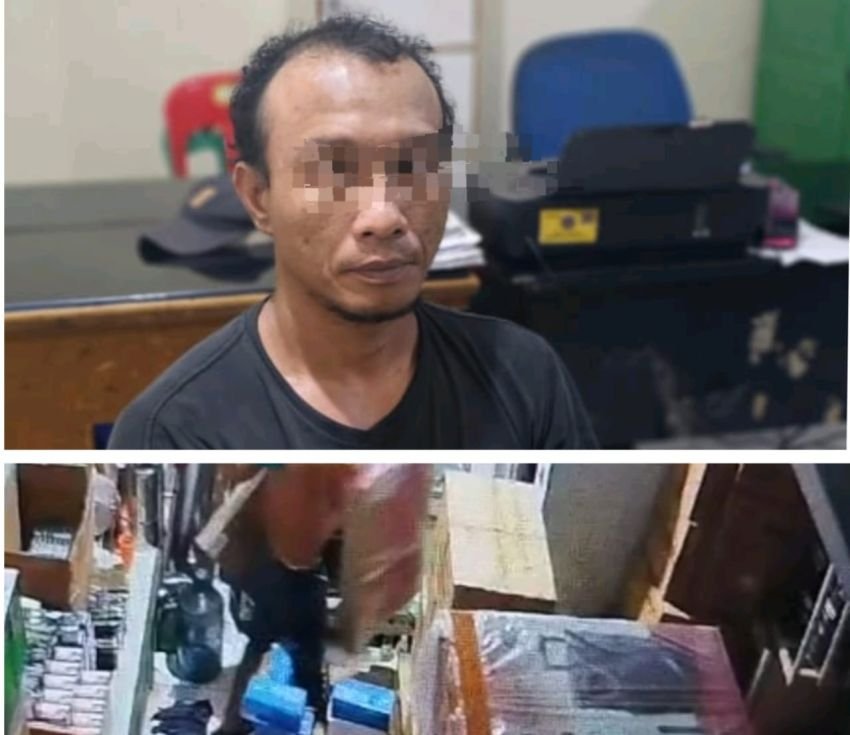 Polsek Medan Baru Ringkus Pembobol Toko Elektronik