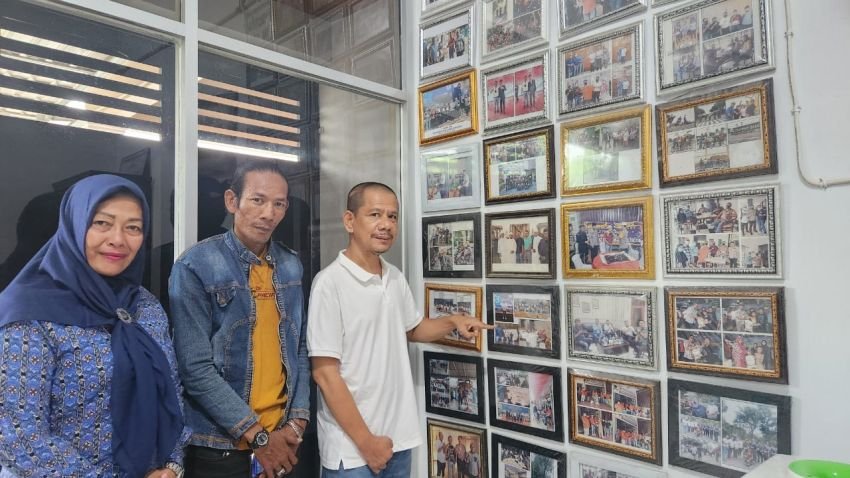 Ketua Pewarta Polrestabes Medan Chairum Lubis SH Jumat Barokah Bersama Anggota