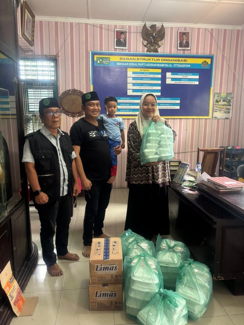 BAKOPAM Sumut Gelar Kegiatan Jum'at Berkah di Bulan Syawal 1446 H, Bagikan Makanan Ke Panti Asuhan Mamiyai