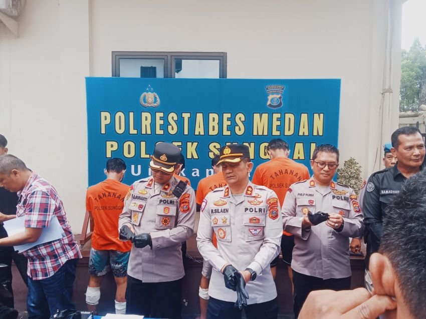 Polsek Medan Sungga Tembak 3 Pelaku Pencurian dengan Pemberatan, Ini Penjelasannya