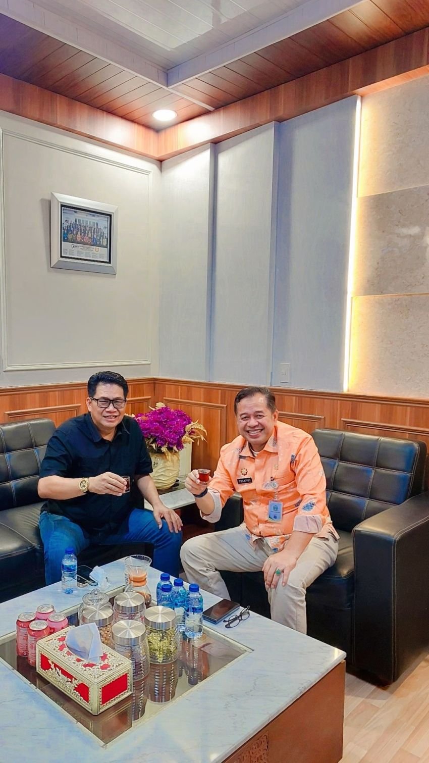 Silaturahmi Kopi Hangat Anto Genk Bersama Bang Zul Komitmen 'Pengabdian Tanpa Batas' Sebagai Pamong