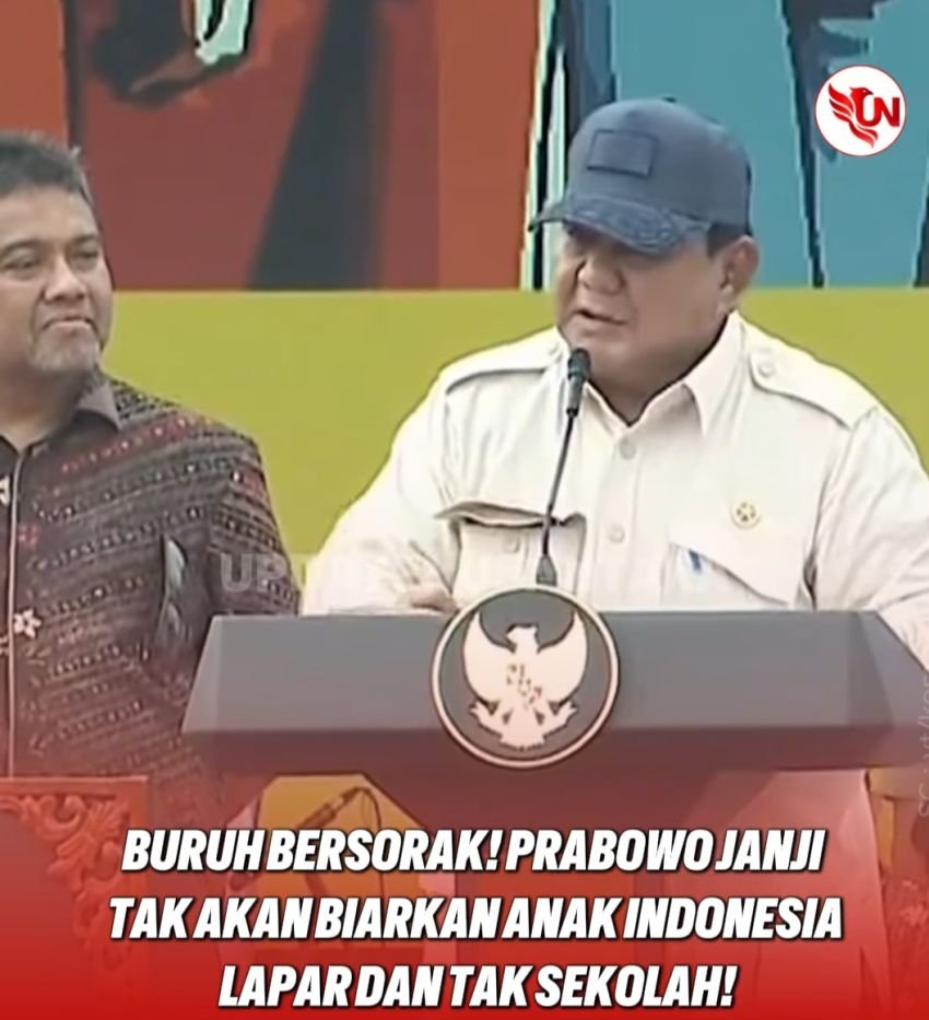Gue Tahu Semua Tipu-Tipu Mereka!" — Pidato Prabowo di Hari Buruh Gegerkan Massa