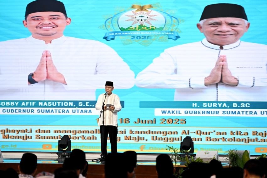 Pembukaan STQH Tingkat Provinsi 2025,  Pj Sekdaprov Sebut Selaras dengan Visi Misi Pemprov Sumut